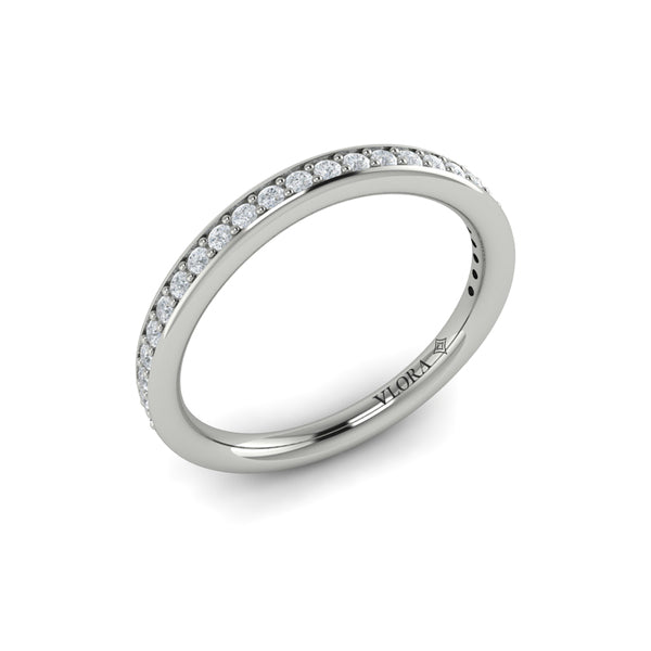 Matching Band for Charming Cathedral Split Shank Engagement Ring