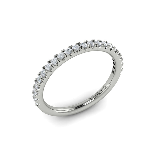 Matching Bands Wedding Band in Platinum by Vlora Bridal