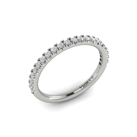 Matching Bands Wedding Band in Platinum by Vlora Bridal