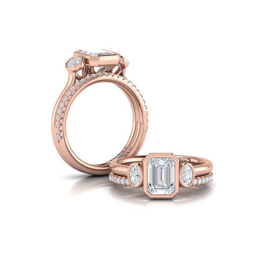 Matching Band for the Modern Heirloom Engagement Ring