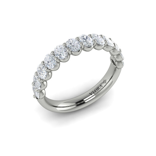 Matching Bands Wedding Band in Platinum by Vlora Bridal