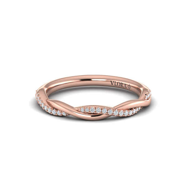 Slim Twist Stackable Band