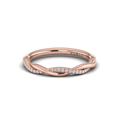 Slim Twist Stackable Band