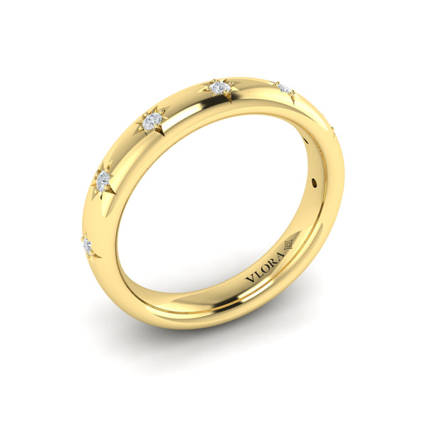 Diamond Vlora Star Ring