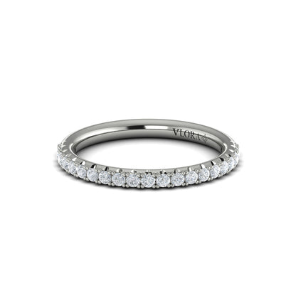 Scalloped Diamond Eternity Band