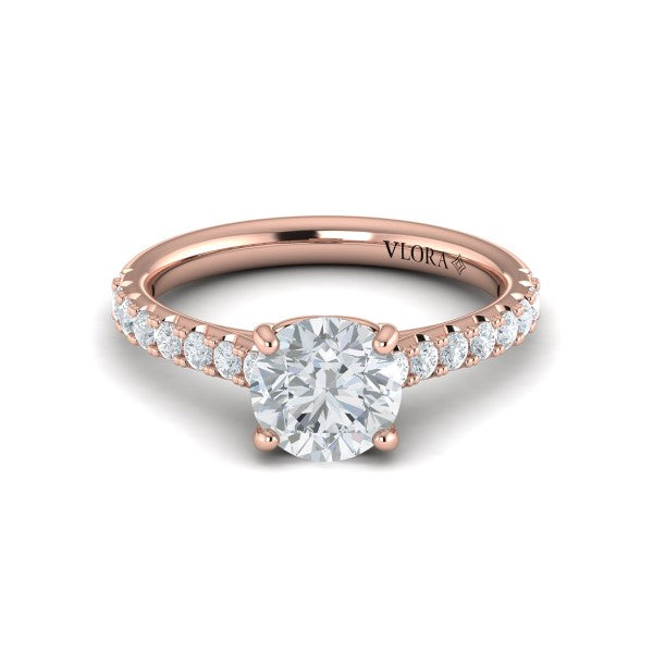 Classic Cathedral Engagement Ring