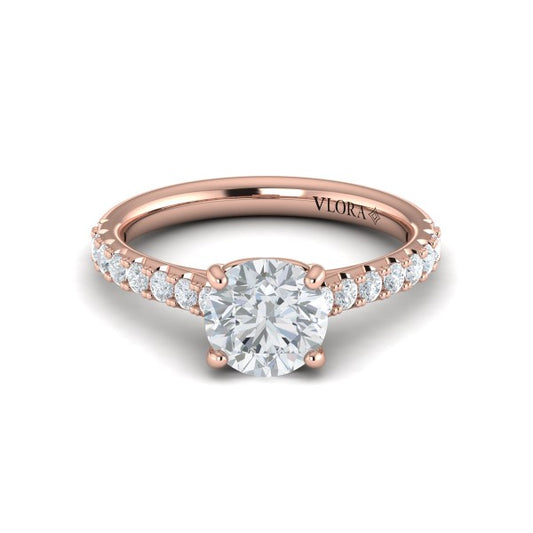 Classic Cathedral Engagement Ring