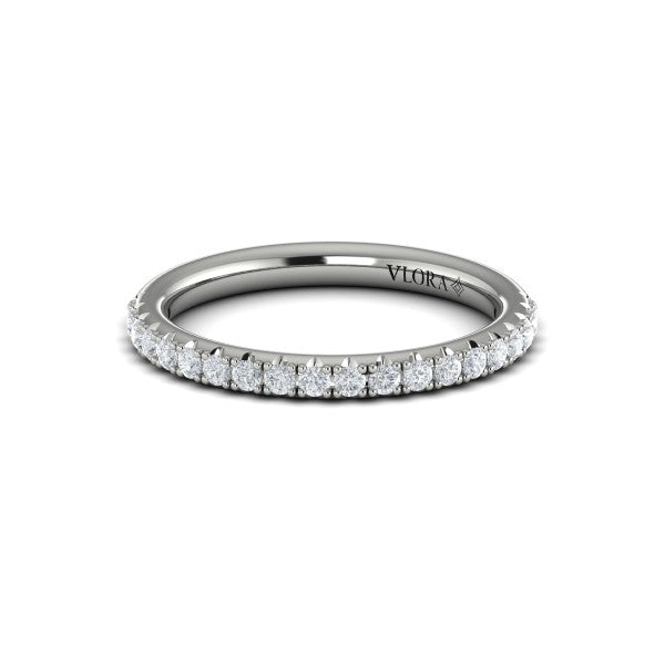 Matching Bands Wedding Band in Platinum by Vlora Bridal