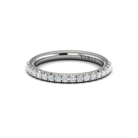 Matching Bands Wedding Band in Platinum by Vlora Bridal