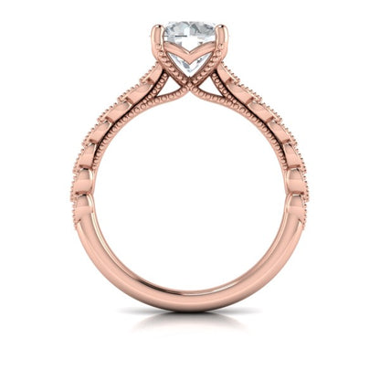 Modern Vintage Engagement Ring