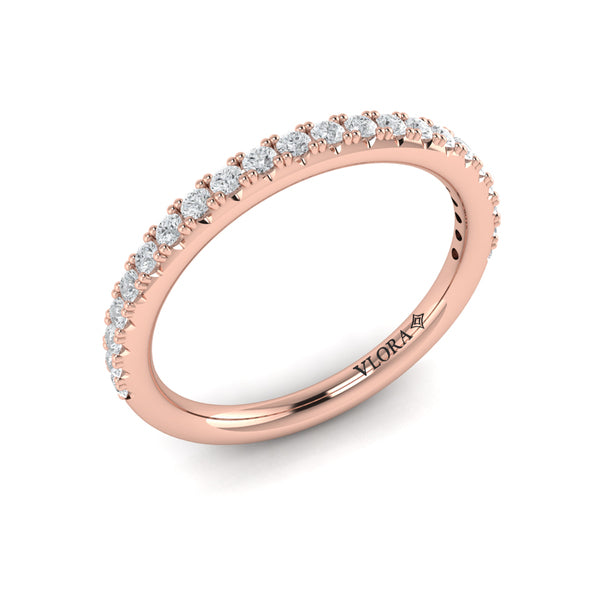 Matching Band for Timeless Oval Halo Engagement Ring