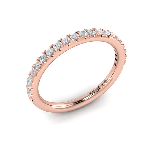 Matching Band for Timeless Oval Halo Engagement Ring