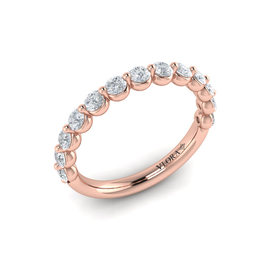 Refined Round Diamond Band