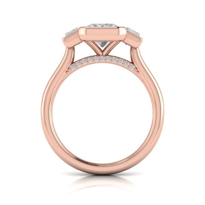 Architectural Elegance Engagement Ring