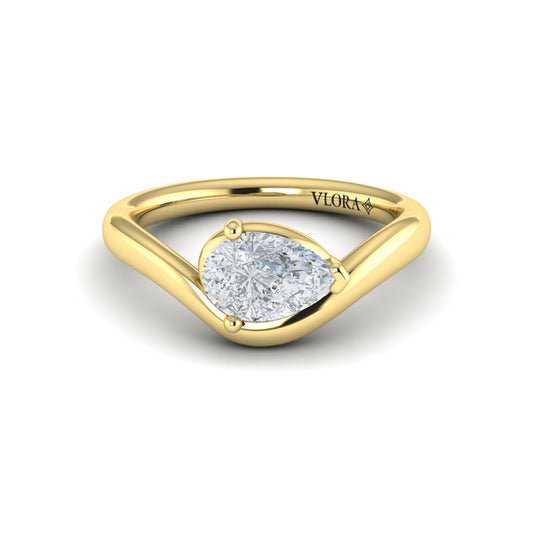 Pear Excellence Engagement Ring