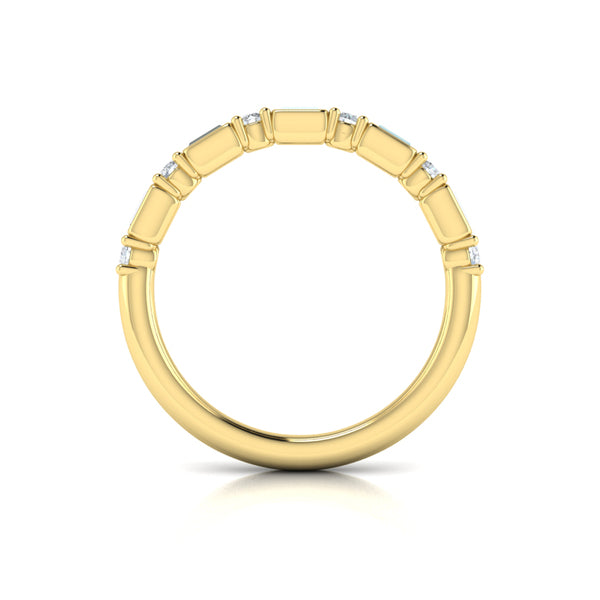 Brilliant Baguette Stackable Band
