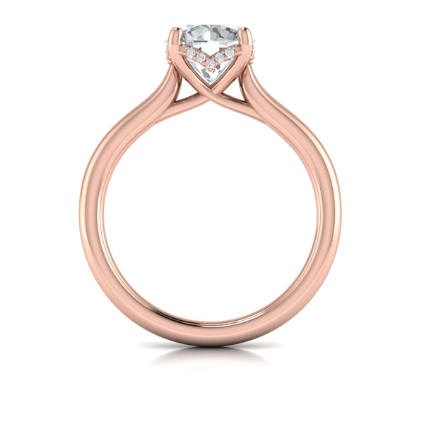 Elegant Classic Solitaire Engagement Ring