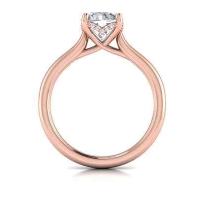 Elegant Classic Solitaire Engagement Ring