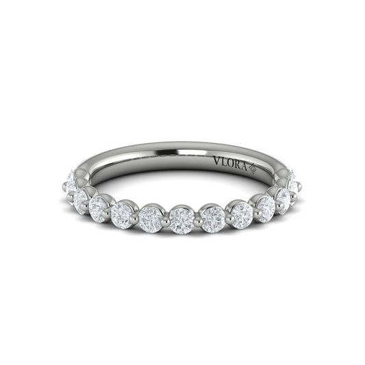 Matching Bands Wedding Band in Platinum by Vlora Bridal