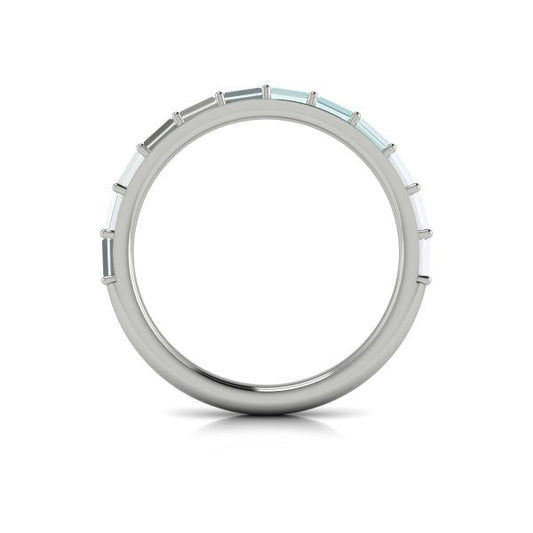 Matching Bands Wedding Band in Platinum by Vlora Bridal