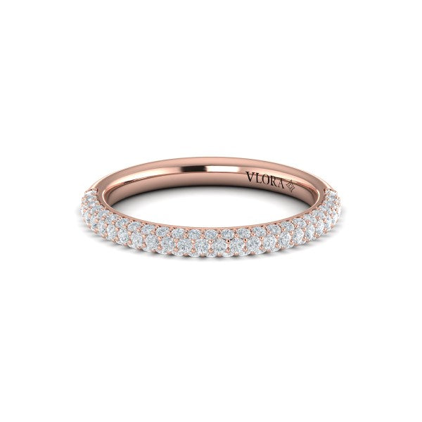 Pave Profile Stackable Band