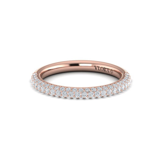 Pave Profile Stackable Band