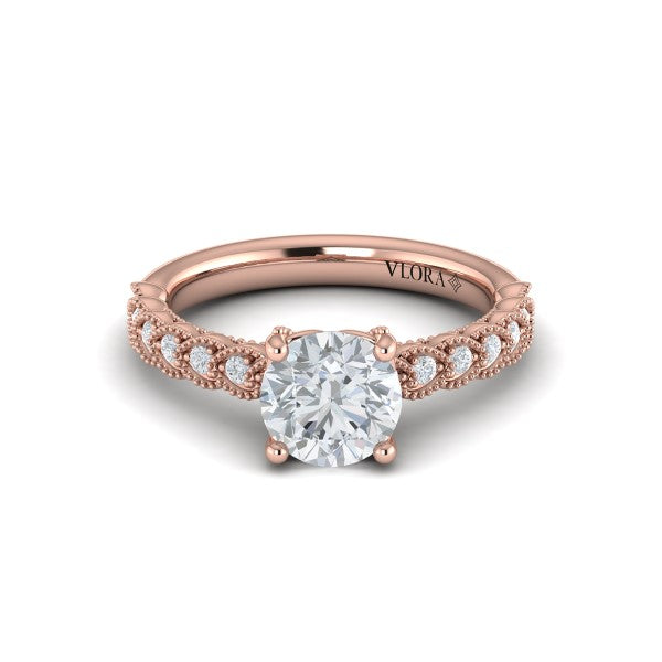 Modern Vintage Engagement Ring