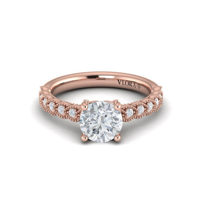 Modern Vintage Engagement Ring