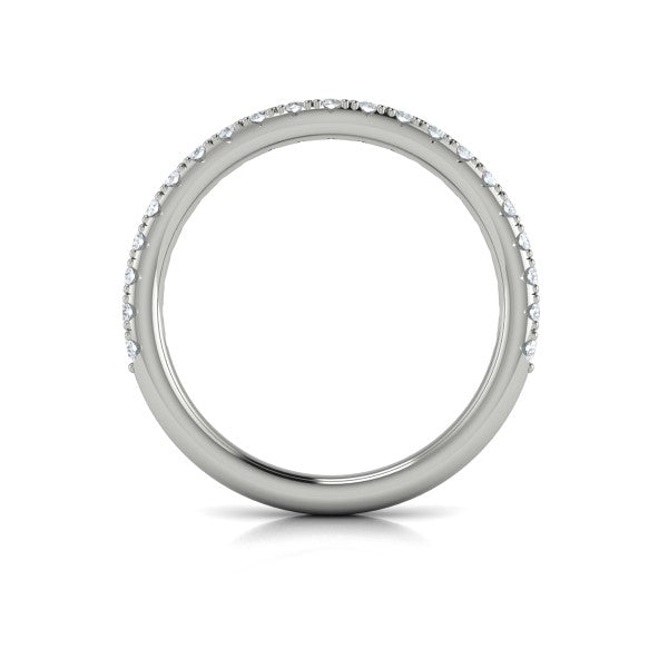 Matching Bands Wedding Band in Platinum by Vlora Bridal