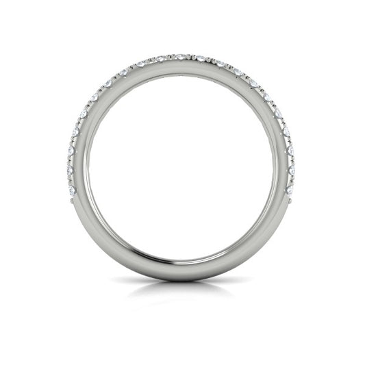 Matching Bands Wedding Band in Platinum by Vlora Bridal
