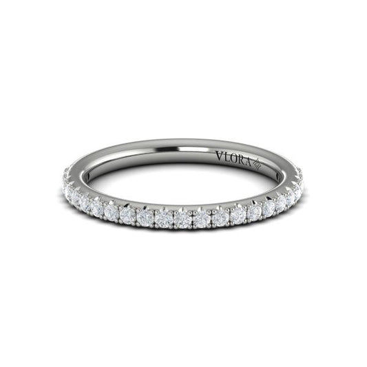 Matching Bands Wedding Band in Platinum by Vlora Bridal
