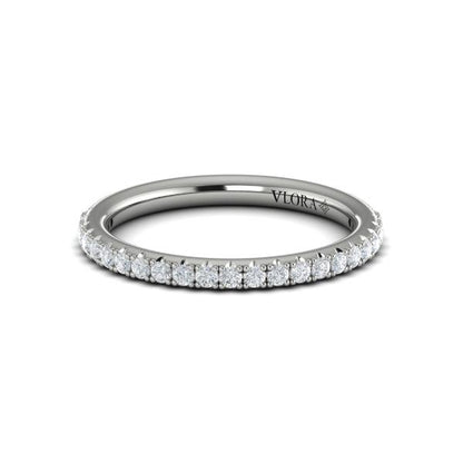 Matching Bands Wedding Band in Platinum by Vlora Bridal