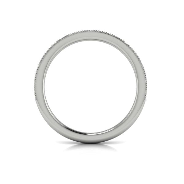 Matching Band for Vintage Splendor Oval Split Shank Engagement Ring