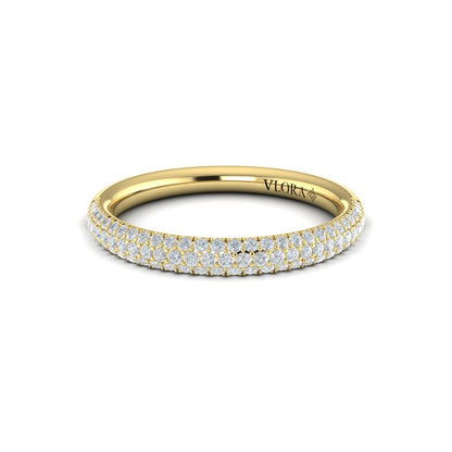 Pave Stackable Band