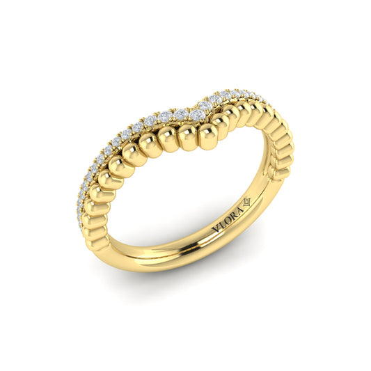 Beaded Chevron Band