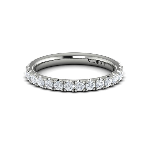 Matching Bands Wedding Band in Platinum by Vlora Bridal