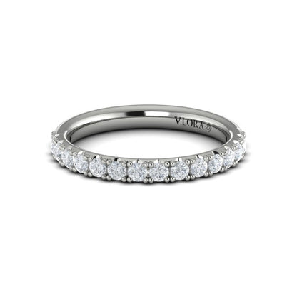 Matching Bands Wedding Band in Platinum by Vlora Bridal