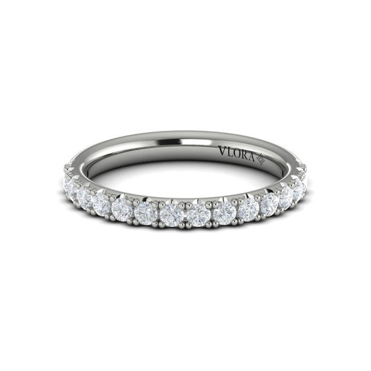 Matching Bands Wedding Band in Platinum by Vlora Bridal