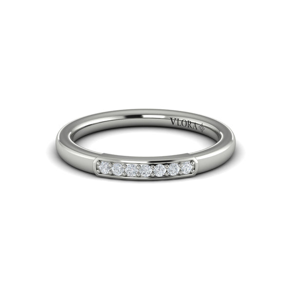 Diamond Line Stackable Band