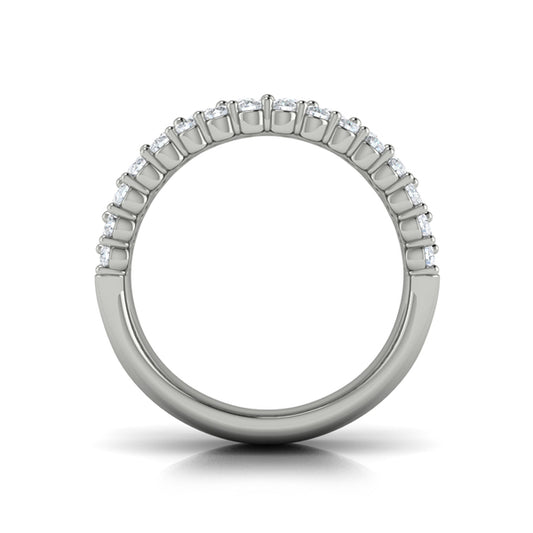 Diamond and Sapphire Multi-Row Statement Ring