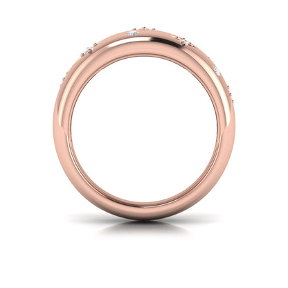 Diamond Vlora Star Dome Ring