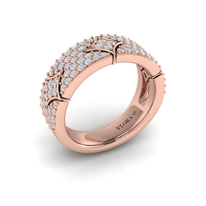 Diamond Vlora Star Ring