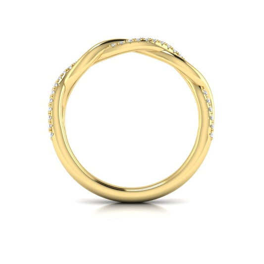 Matching Band for Harmony Oval Diamond Engagement Ring