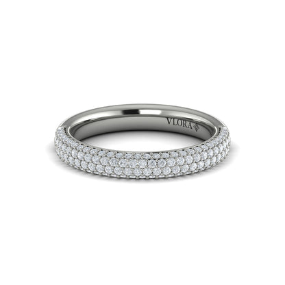Pave Stackable Band