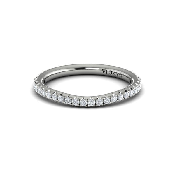 Matching Bands Wedding Band in Platinum by Vlora Bridal