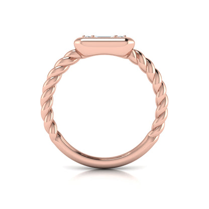 Multi Baguette and Round Diamond Ring