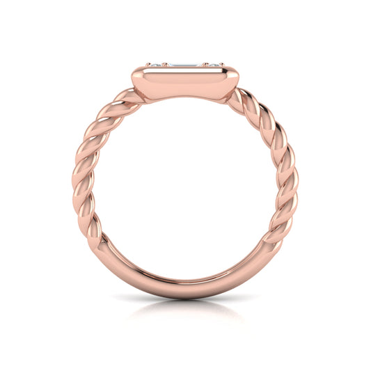 Multi Baguette and Round Diamond Ring