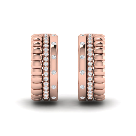 Triple Hoop Earrings