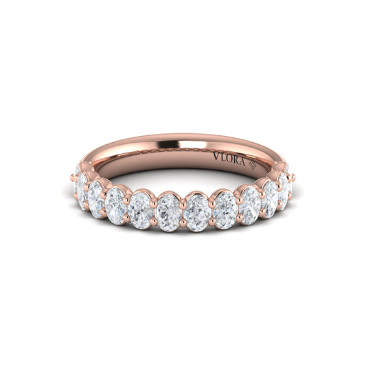 Matching Band for Eternal Oval Engagement Ring