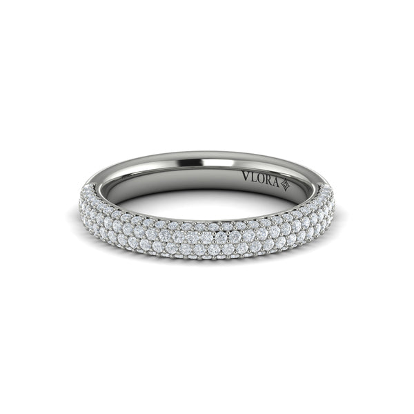 Pave Stackable Band